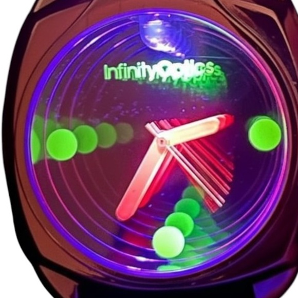 Vintage Y2K Infinity Optics Black Light  Watch - Picture 4 of 6